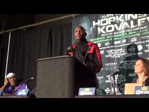 Bernard Hopkins Vs Sergey Kovalev POST FIGHT PRESS CONFERENCE