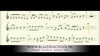 Basement Jaxx - We Are Not Alone Trumpet  or T. Sax (Easy Key) (Real Trumpet Sound)