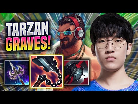 TARZAN DESTROYING WITH GRAVES! - LNG Tarzan Plays Graves JUNGLE vs Kindred!
