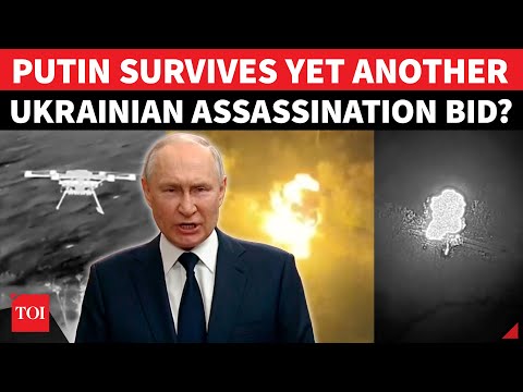Putin Survives 2nd Ukrainian Drone Attack During New Year Speech In Russian Capital Moscow?