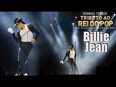 Billie Jean 4K | Live Tour 10 Anos Sem Michael Jackson | Rodrigo Teaser