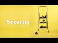 Лестница Colombo Security 3 ступени (G206AT3W)