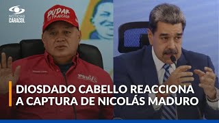 Según Diosdado Cabello, en bombardeo de EE. UU. hubo "bombas cayendo a edificios con civiles"