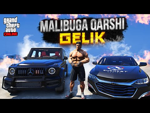 GTA 5 MALIBU 2  vs GELIK POYGA @theDonni va @BEKXAN bilan | O'ZBEK TILIDA | FAZA LIVE