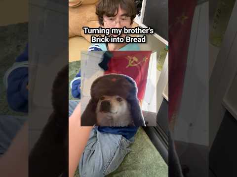 Turning my brother’s Brick into Bread! 🍞