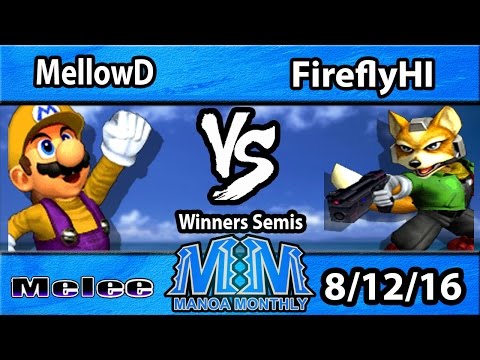 MM21 SSBM - FireflyHI (Fox) vs MellowD (Mario) Melee Winners Semis