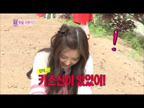 [HOT] 우리 결혼했어요 - 텃밭에 모종 심다가 태민에 대한 질투로 분노의 삽질하는 나은 20130629