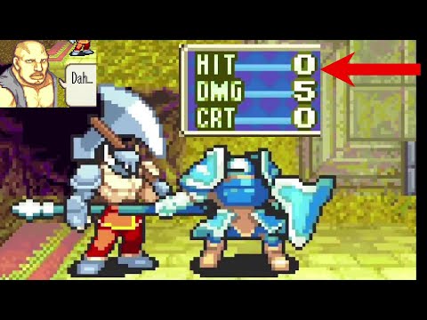 Barthe Kills a Boss with 0% Hit in Fire Emblem 6