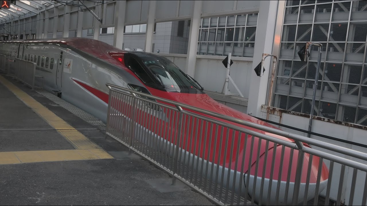 東北新幹線 なすの280号 超広角車窓 （E6系運行） 進行左側 郡山～東京【4K60P】