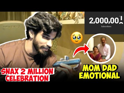 Snax 2 Million Subscribers Celebration🥹