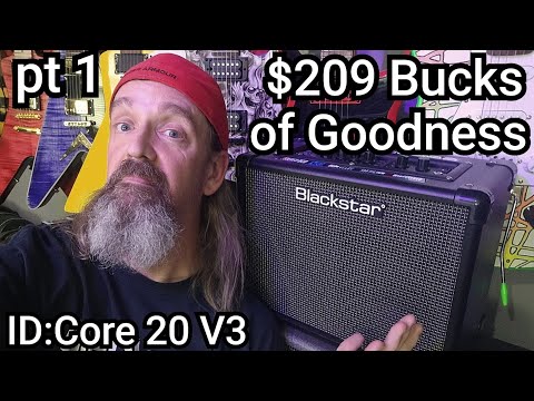 BLACKSTAR ID:Core 20 V3 Tones..Straight out of the box pt1