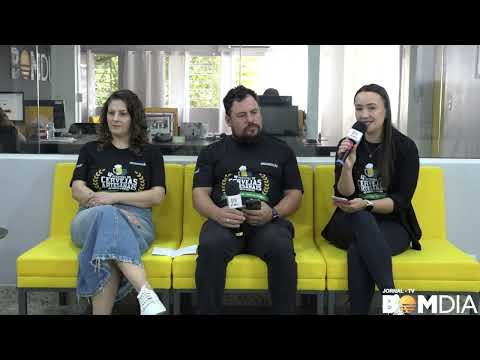 Comitiva de Getúlio Vargas divulga o 4º Festival de Cervejas Artesanais do Norte Gaúcho.