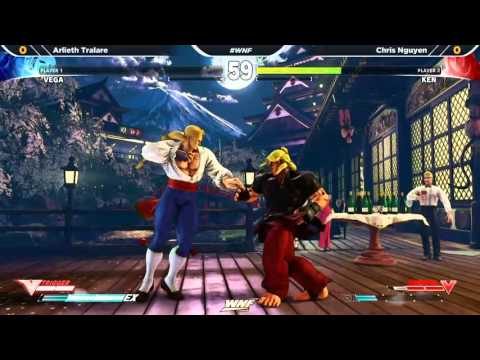 WNF Wednesday Night Fights 1.7 SFV - Arlieth Tralare (Vega) vs Chris Nguyen (Ken)