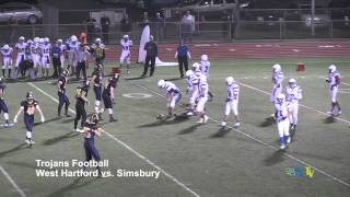 preview picture of video 'Simsbury High School Football vs. West Hartford Hall Warriors'