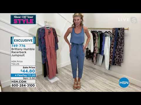 Brittany Humble Racerback Jumpsuit