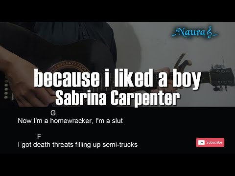 Because I Liked A Boy - Sabrina Carpenter