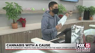 Las Vegas dispensary founded with mission, proceeds fund healthcare for the needy
