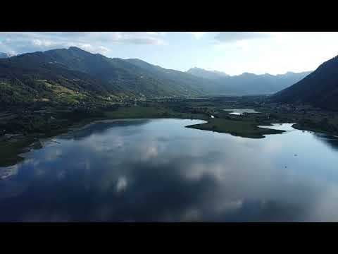 Plav Lake, Montenegro, Drone Footage 4K