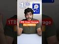 FREE 1TB Storage On Cloud Storage Iphone Tech