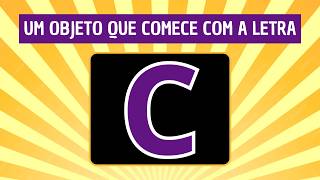 ADEDONHA INSANA: Tudo com a letra C 😱🔥