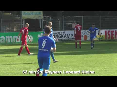 Oberliga Westfalen 21/22 2.SP SV Westfalia Rhynern - SV Schermbeck
