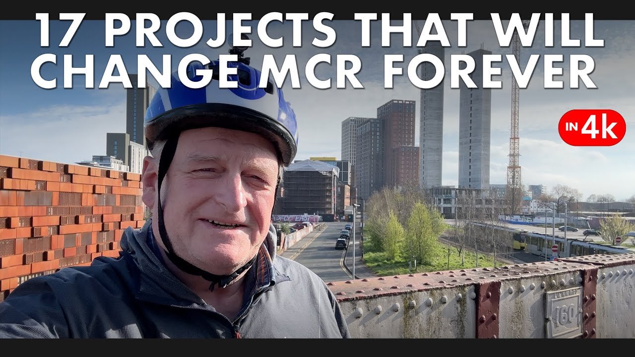 17 PROJECTS THAT WILL FOREVER CHANGE MANCHESTER | Building Boom Bike Tour 2024