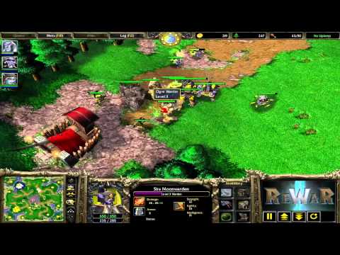 fantafiction4(UD) vs AgFox.KG(NE) - WarCraft 3 gameplay - RN496