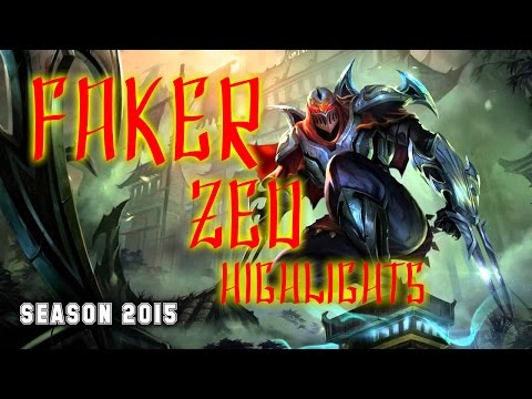 SKT T1 Faker - Zed vs Viktor - Highlights - Korean SoloQ - Season 2015 - League of Legends
