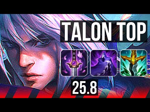 TALON vs AKALI (TOP) | Godlike | EUW Diamond | 25.8
