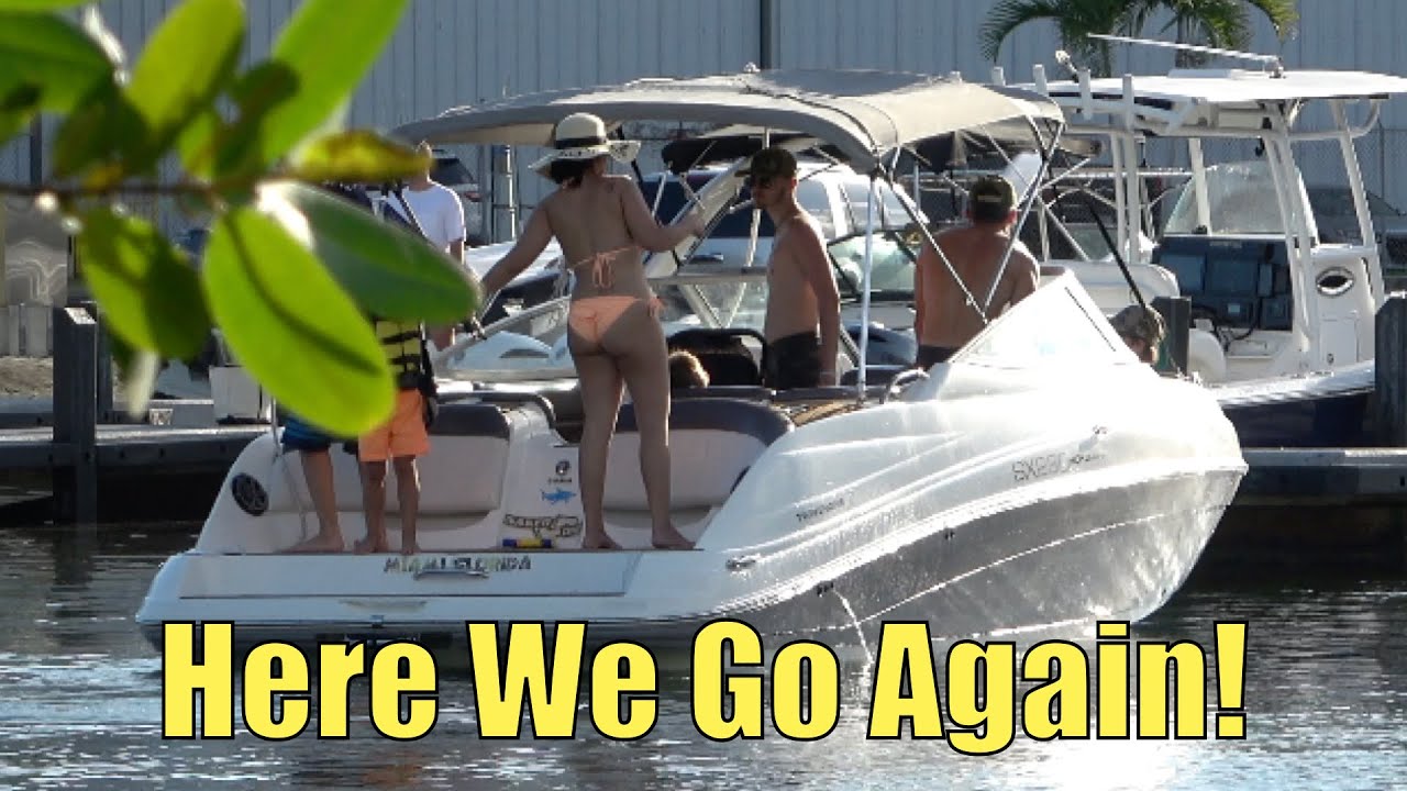 They Better Hold On! | Black Point Marina | Broncos Guru | Wavy Boats