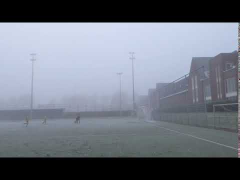 Thuis tegen Juliana.  Doelpunt Tijn 2