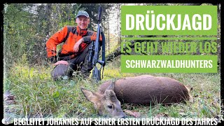 Erste Drückjagd | Rehwild | Schwarzwaldhunters | 2022