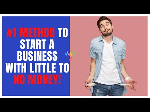 How to start a business with with little to no money