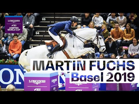 Martin Fuchs and Clooney  victorious in Basel 2019 #Throwback | Longines FEI Jumping World Cup™
