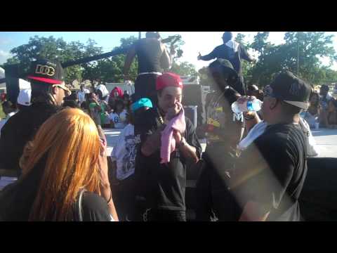 Yung Luciano In Houston Texas Video Shoot With Gudda & Waka Flocka MeanMug Ent/MafiaMoneyent