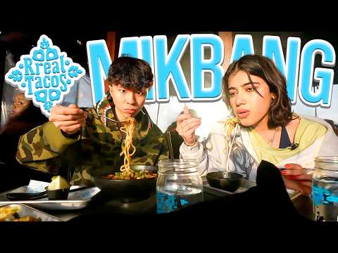 Ray & Sara Saffari Rreal Tacos MUKBANG! 😂