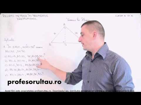 probleme rezolvate cu teorema lui pitagora - profesorultau.ro