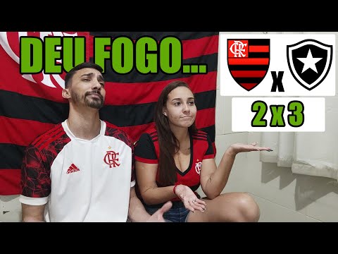 React Flamengo 2 x 3 Botafogo   Melhores Momentos   Brasileirão 2023