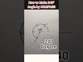 How to Make 240 Degree Angle with Compass #Shorts #Ytshorts #viralshort #maths#cbse #cuet #cgl#ssc