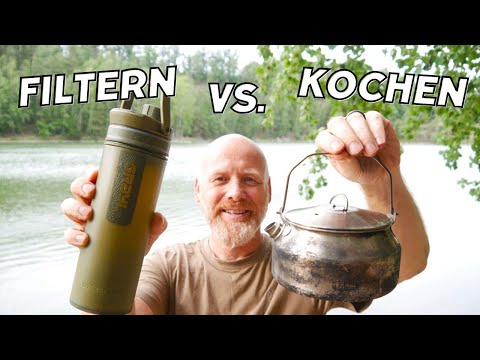 Water analysis: filtering vs. boiling | Grayl water filter tested @FritzMeinecke