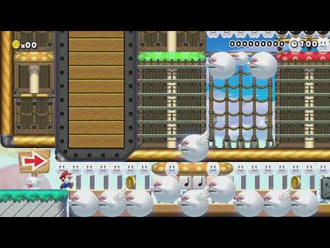 LEVEL REMOVED ~ マリオメーカー2が6月に発売されるようです。(SPEEDRUN) by Sさん - Super Mario Maker - No Commentary 1bt