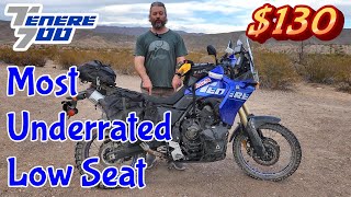 Most underrated low seat for the Yamaha Tenere 700.