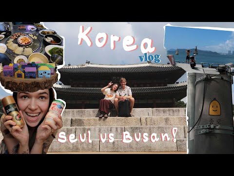 Pierwszy raz w Korei 🍙 | Seul vs Busan | zwiedzanie, jedzonko, ciekawostki i tipy! | Vlog 🫰