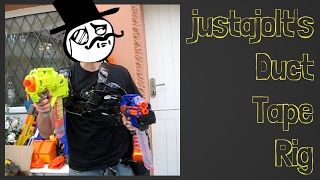 Nerf Duct Tape Rig Review and Nerf War Loadout Video - More than a Nerf Duct Tape Holster!