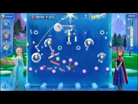 Frozen Free Fall: Icy Shot Level 229 - NO BOOSTERS ☃☃☃