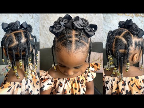 EASY PROTECTIVE STYLE FOR TODDLER'S NATURAL HAIR |...