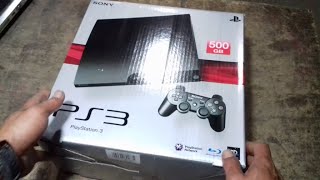 Unboxing Ps3 Slime CFW 500GB ANTI YLOD