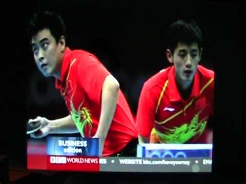 China sweeps all 4 golds in Olympic table tennis