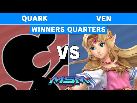 MSM Online 15 - Sugoi | Ven (Zelda) Vs Quark (Game & Watch) Winners Quarters - Smash Ultimate