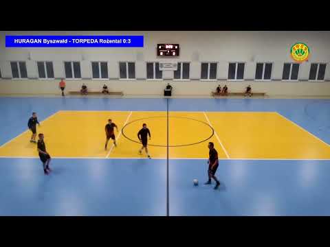 HURAGAN Byszwałd - TORPEDA Rożental 4:5 (3:3) (Byszwałd, 23.01.2022 r.)